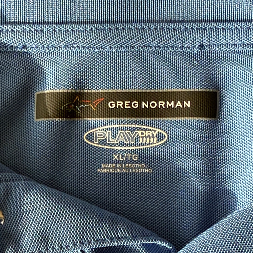 Greg Norman Collection Sky Blue Polo Shirt